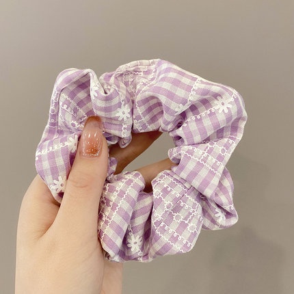 Set 5 Dây Cột Tóc Màu Tím Tươi Mới