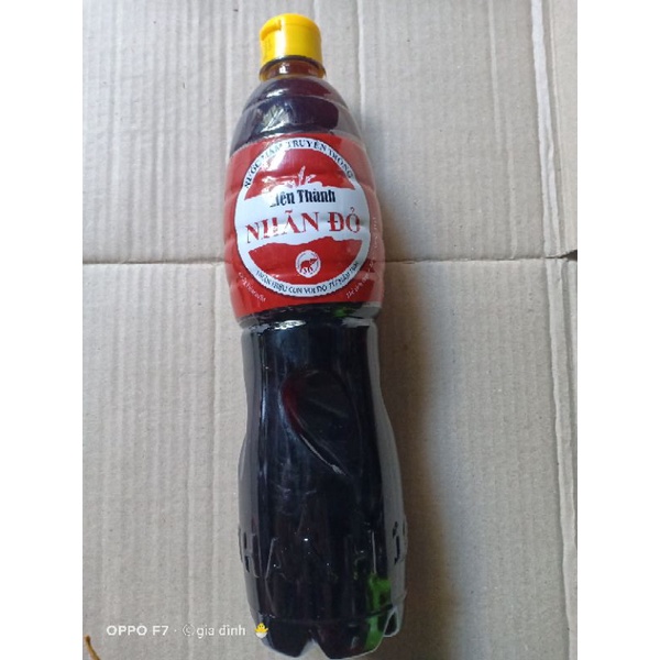 nước mắm liên thành Nhãn Đỏ 900ml