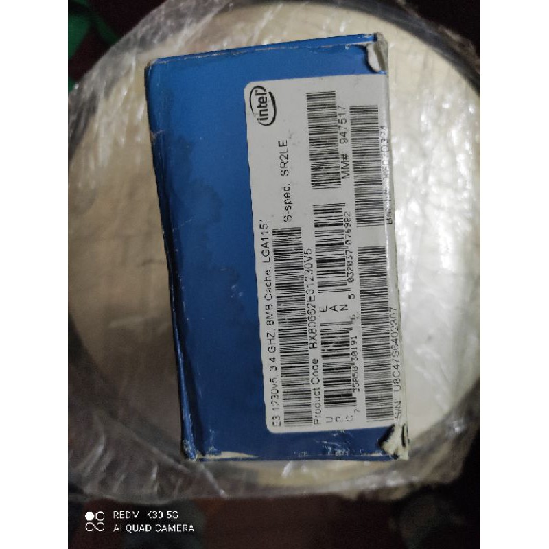 Bộ vi xử lý CPU Xeon E3 1230V5 (3.40GHz turbo up to 3.80GHz, 4  nhân 8 luồng, 8MB Cache, 80W) - Socket LGA 1151
