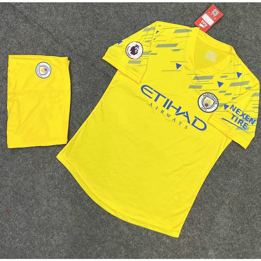 Bộ quần áo bóng đá CLB MANCITY mùa giải 2022 - Quần áo đá banh mới nhất
