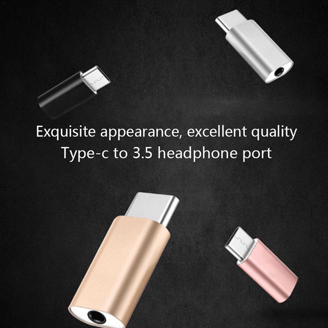 XIAOMI HUAWEI Bộ Chuyển Đổi Âm Thanh Type-C Sang 3.5mm 1210shot Sale