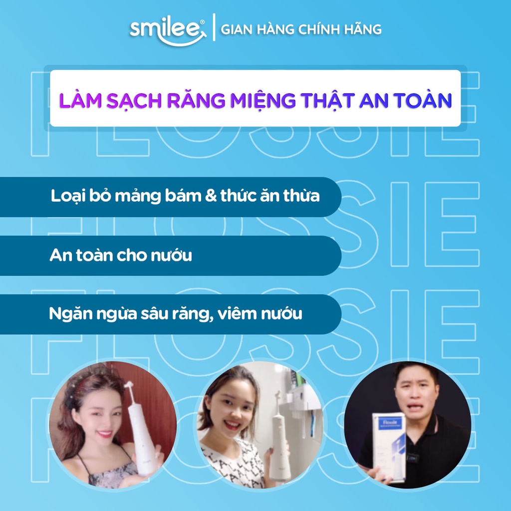 Combo 2 vòi phun 2 chiều thay thế cho máy tăm nước Flossie