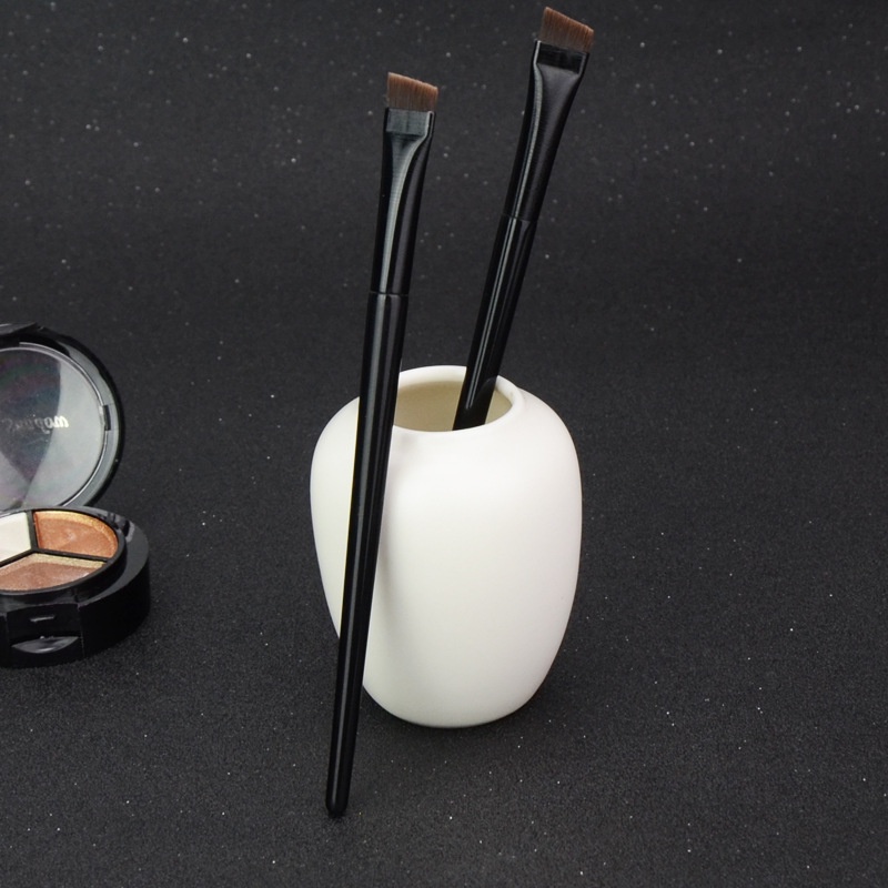 Cọ tém xéo vẽ chân mày Halomi, cọ kẻ eyeliner viền mắt chuyên dành cho makeup