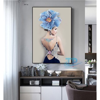 Tranh treo tường Hiện Đại Cô Gái