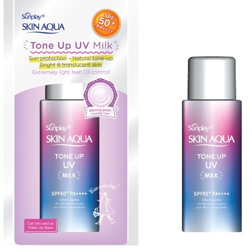 Kem chống nắng nâng tông da Sunplay Skin Aqua Tone Up UV Milk SPF50+ PA++++ 50g