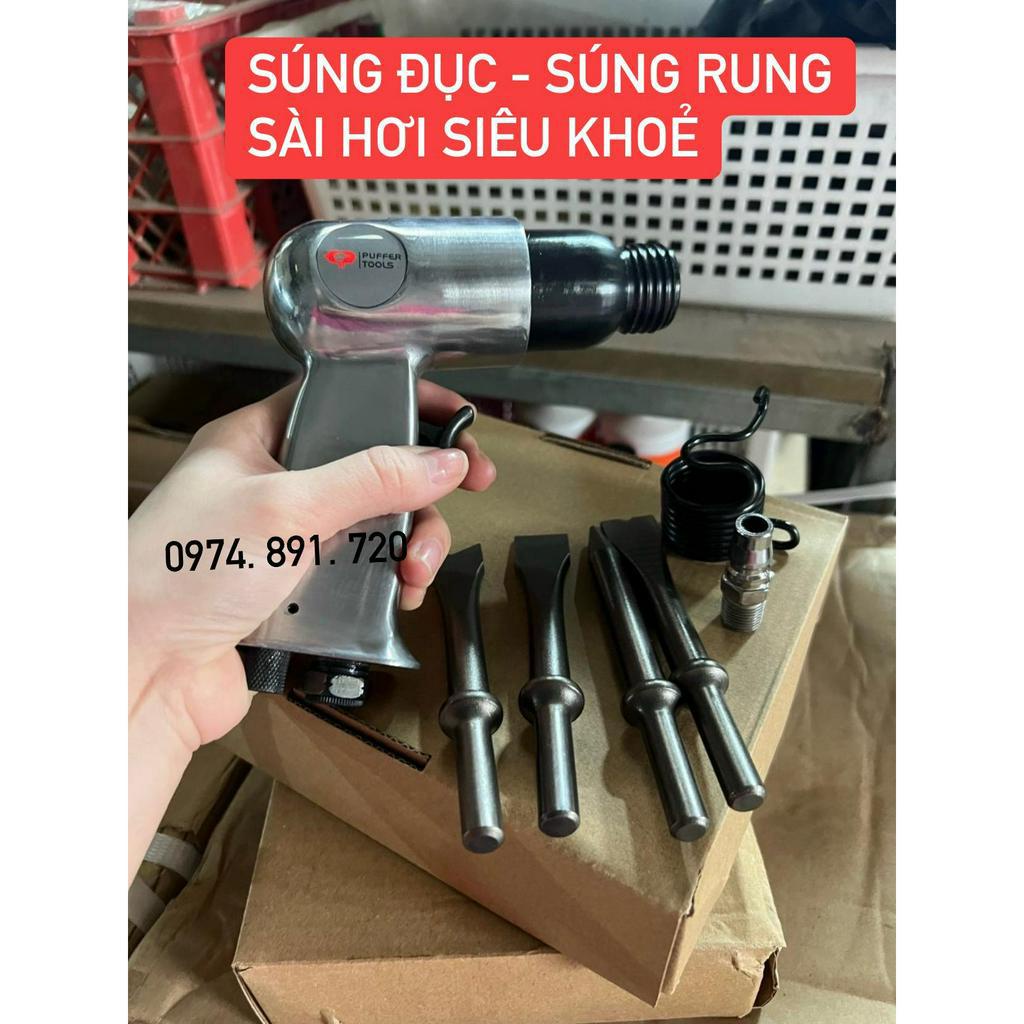 Súng rung, súng đục sài hơi khí nén siêu khỏe