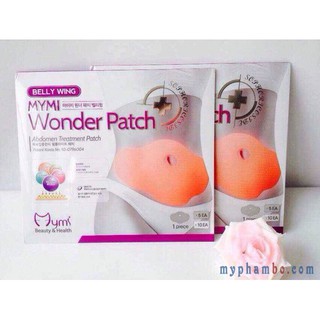 combo 5 Miếng Dán Tan Mỡ Bụng MYMI WONDER PATCH Hàn Quốc