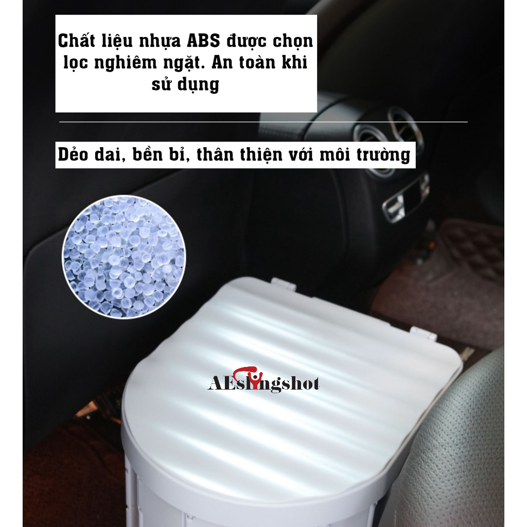 Bồn cầu di động dã ngoại, bồn cầu cắm trại gấp gọn đi vệ sinh cỡ lớn, rất tiện dụng khi đi du lịch dã ngoại -DCP14