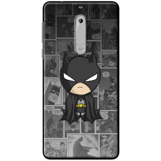 Ốp lưng Nokia 5, Nokia 6.1 (Nokia 6 2018) in hình Người dơi truyện tranh
