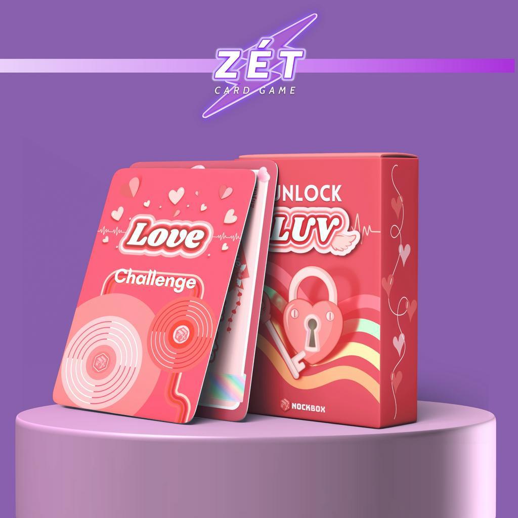 Bài Hẹn Hò Unlock LUV dành cho Couple - Board Game Cặp Đôi lãng mạn gồm ý tưởng hẹn hò, câu hỏi gắn kết & thấu hiểu