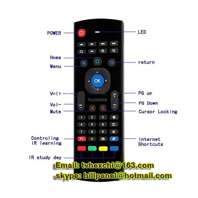 CHÍNH HÃNG] Bàn phím chuột bay KM800 | Bàn phím không dây MX3 | AIR MOUSE KM800 - MrPhukien