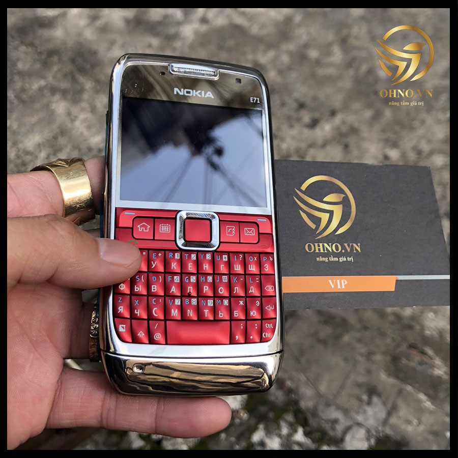 Điện Thoại Cổ NOKIA E71 Wifi Điện Thoại Nokia Cổ E71 Zin Mới Điện Thoại Phổ Thông Chính Hãng Bảo Hành 24 Tháng - OHNO | BigBuy360 - bigbuy360.vn