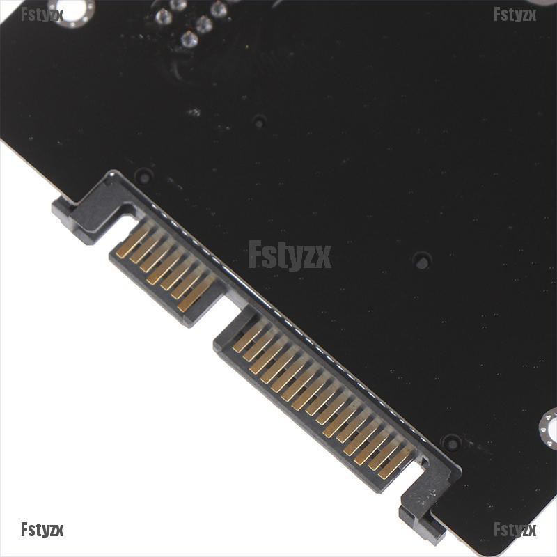 Fstyzx 2 IN 1 mSATA to SATA NGFF M.2 to SATA3 converter adapter card SSD disk drive