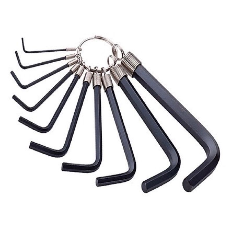 Bộ lục giác 10 món bằng thép không gỉ cực đẹp