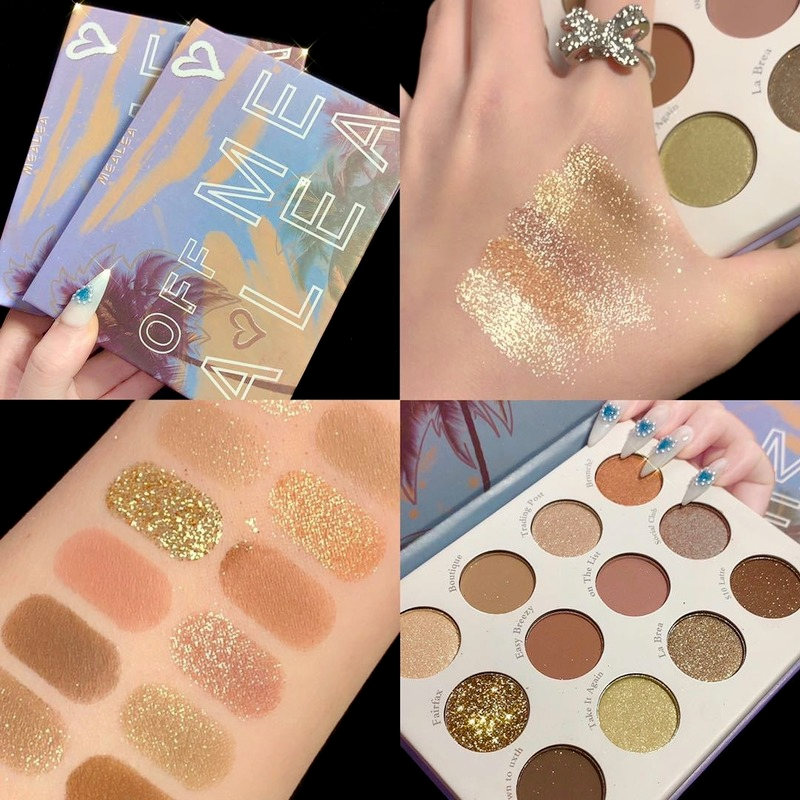 [Hàng mới về] Bảng phấn mắt 12 tông màu không nhòe xinh xắn dành cho người mới bắt đầu | BigBuy360 - bigbuy360.vn