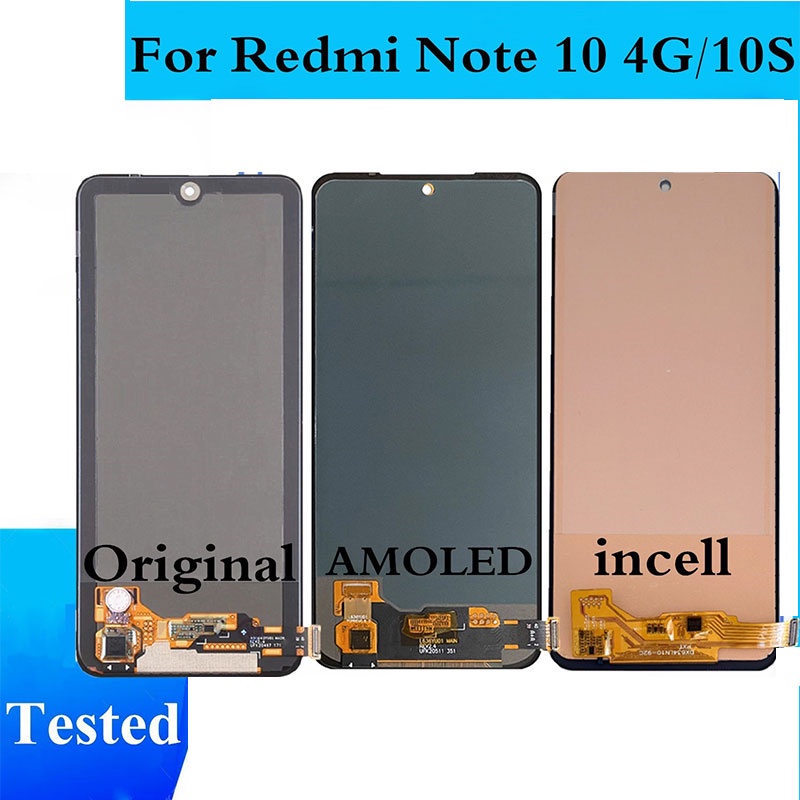 Màn Hình Cảm Ứng LCD Tft Cho Xiaomi Redmi Note 10 4G Redmi Note 10S