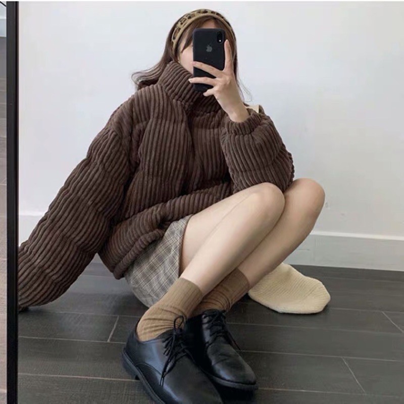 [ORDER] ÁO KHOÁC PHAO NHUNG GÂN ULZZANG | BigBuy360 - bigbuy360.vn