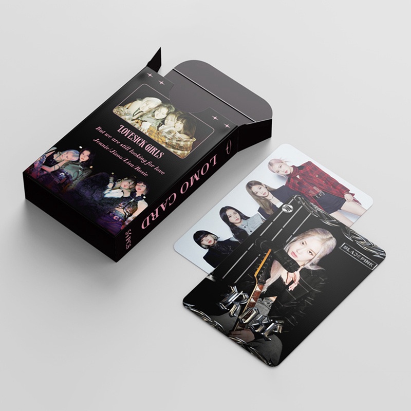 Thẻ Ảnh Lomo Hình Nhóm Nhạc Kpop Blackpink