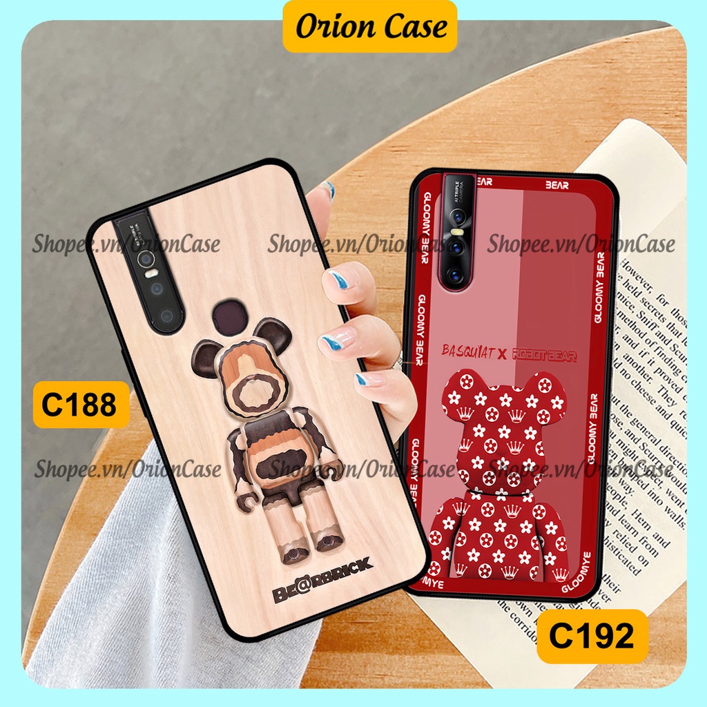 Ốp lưng Vivo V15 / V15 Pro in hình bearbrick 3D thời trang, cá tính. ốp chống sốc, bền đẹp
