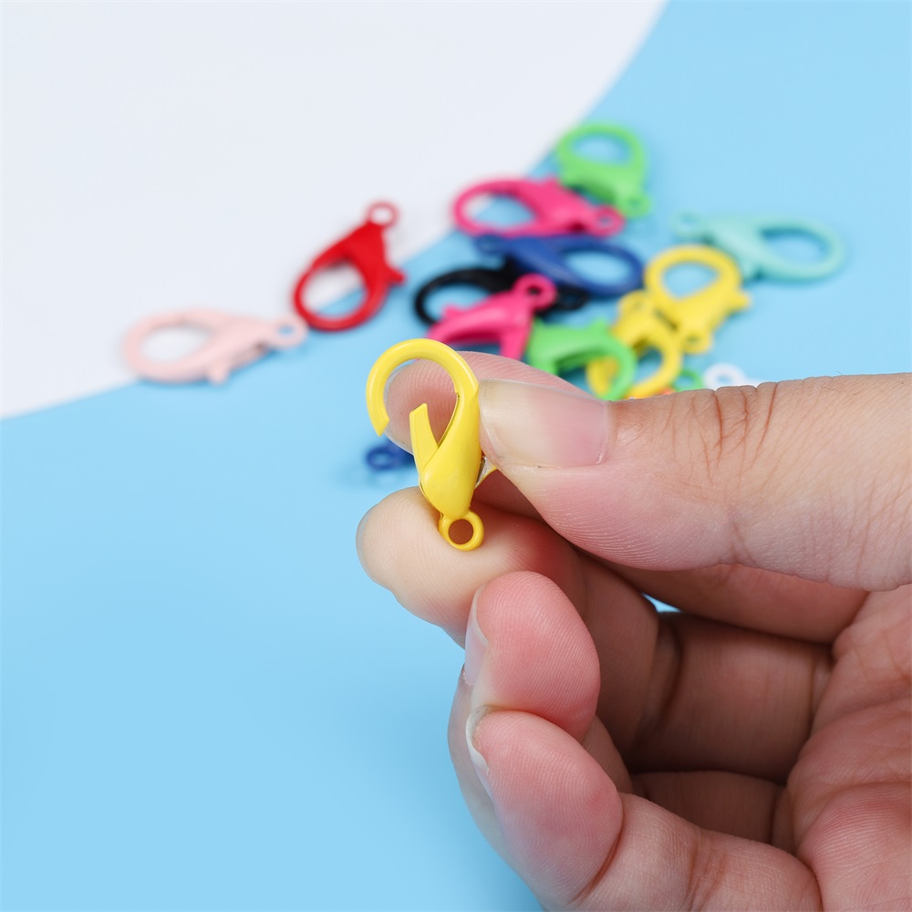 Set 20 móc treo ST.KUNKKA vòng cổ màu kẹo diy kích thước 6 * 12mm 7 * 14mm 9 * 16mm 12 * 21mm