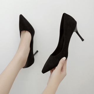 Giày cao gót 5-7-9cm phong cách Hàn Quốc
