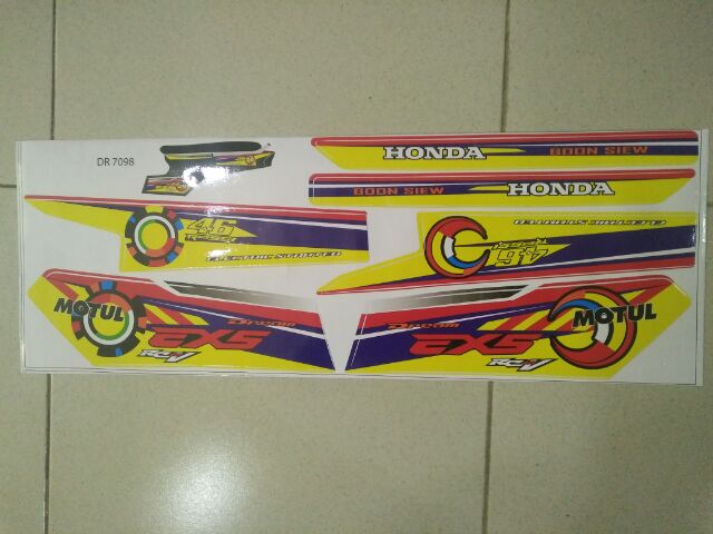 Bộ tem honda Dream Rossi 46