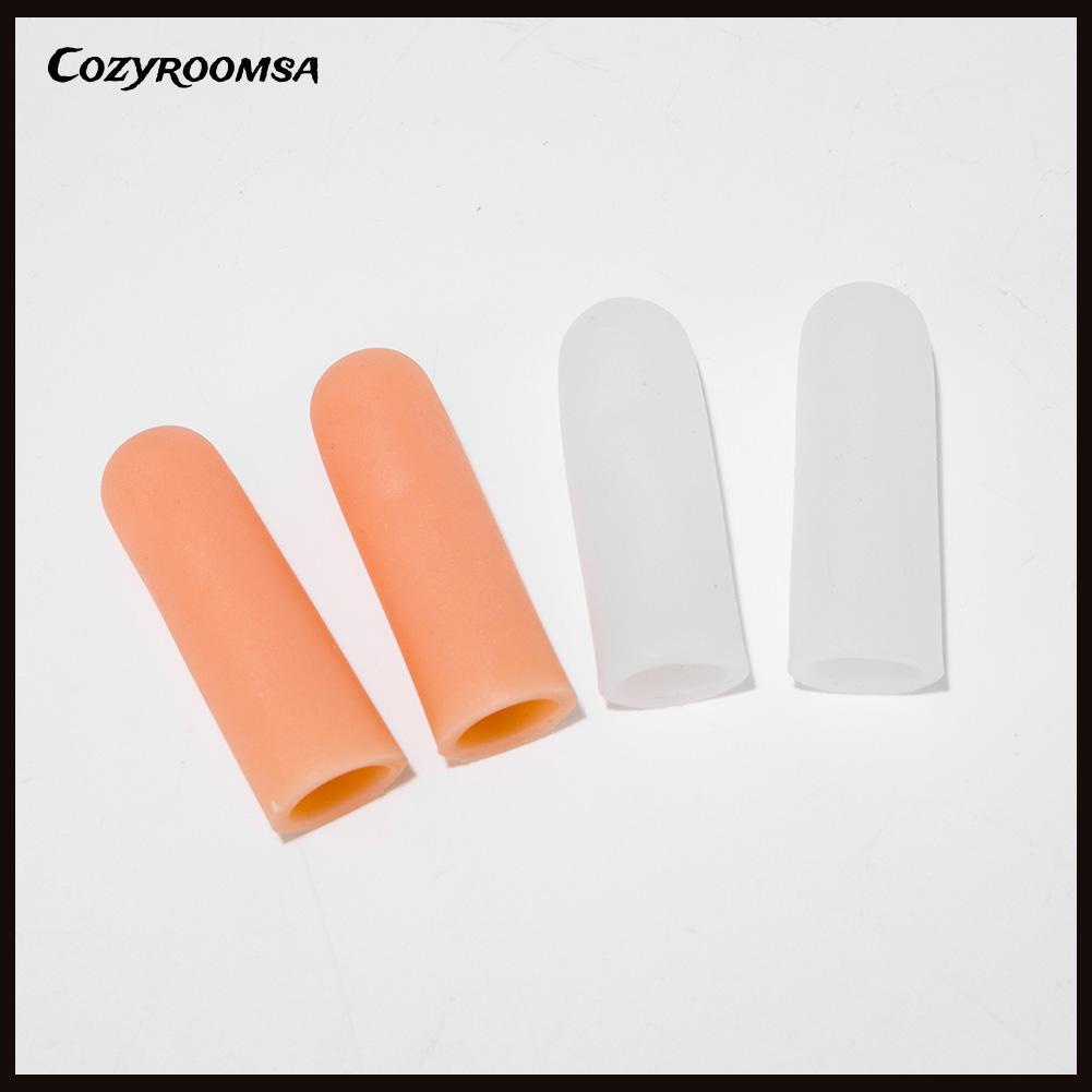 Set 4 Vỏ Bọc Silicon Mềm Tách Ngón Chân Chống Nứt Nẻ