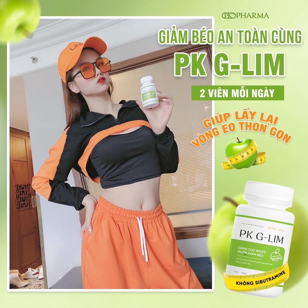 Viên uống giảm cân táo Pk G-Lim Lamer Dr Lacir Hộp 30 viên SimShop102
