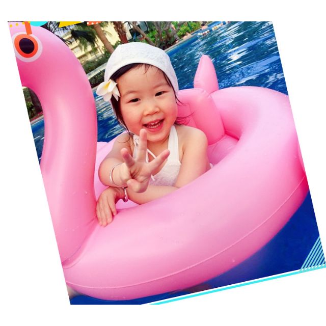 Phao bơi cho bé hình thiên nga