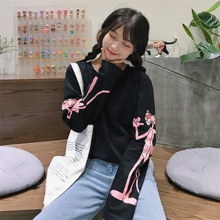 A44 Áo thu đông Pink Panther