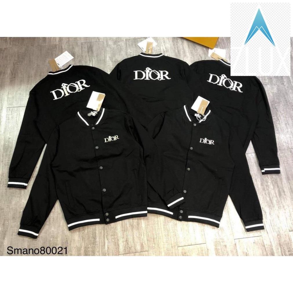 [ Khách hàng] Áo Bomber dior - Áo Khoác dior Nam nỉ 2 lớp - Áo khoác mùa đông nam.