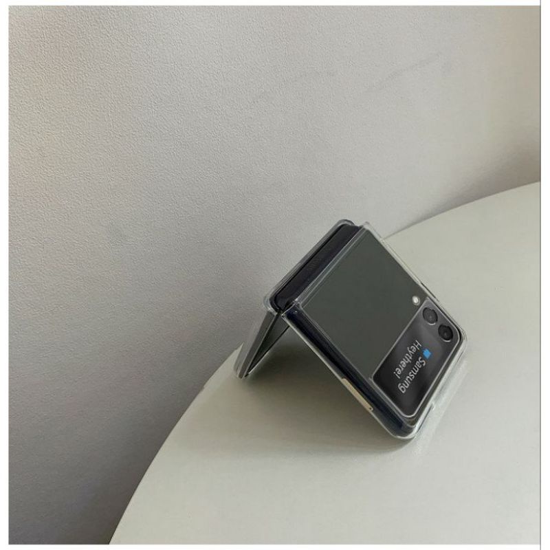 Ốp lưng cứng viền dẻo samsung galaxy Z Flip 4 KHÔNG chống sốc 4 góc