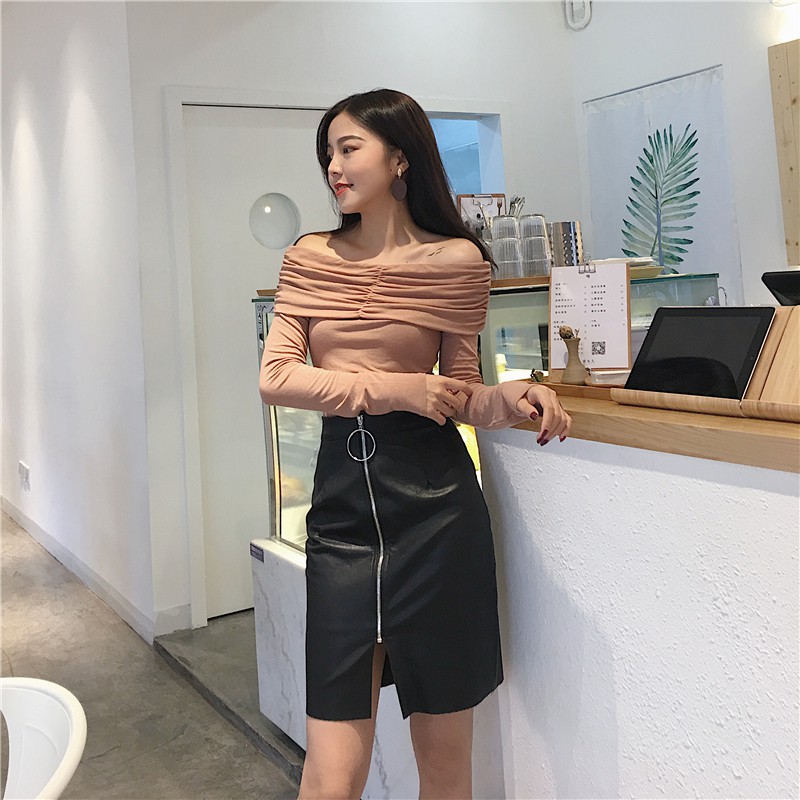 [ SALE ]  Chân váy da PU Quảng Châu | BigBuy360 - bigbuy360.vn