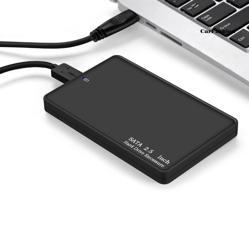 CDNP_USB 3.0 2.5inch SATA HDD SSD Enclosure External Hard Drive Disk Case Box for PC