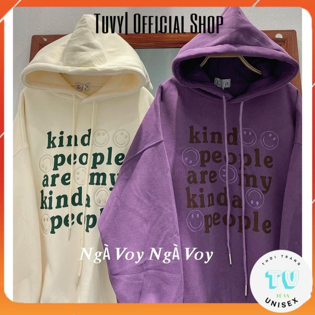Hoodie Nam Nữ TUVYSHOP  ÁO HOODIE MẶT CƯỜI in 5D PET Nỉ Có Mữ Unisex Form Rộng Dày Ấm Tay Dài Nhiều Màu