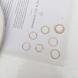 Set 7 nhẫn phong cách cổ điển (SNCN01)