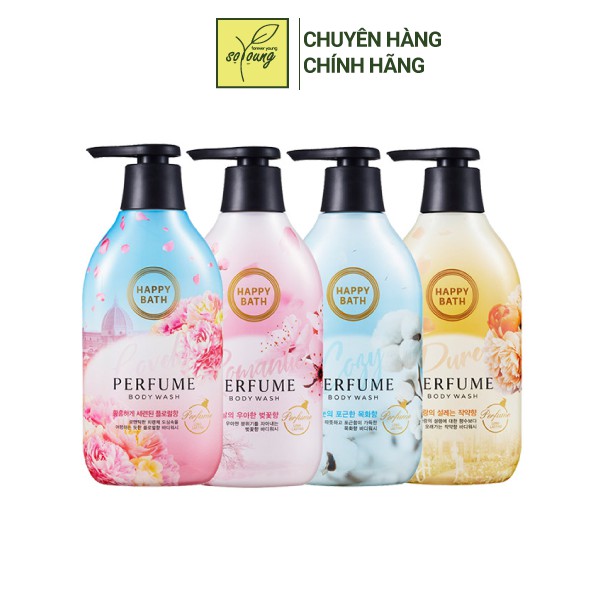 Sữa Tắm Hàn Quốc Happy Bath 900ml