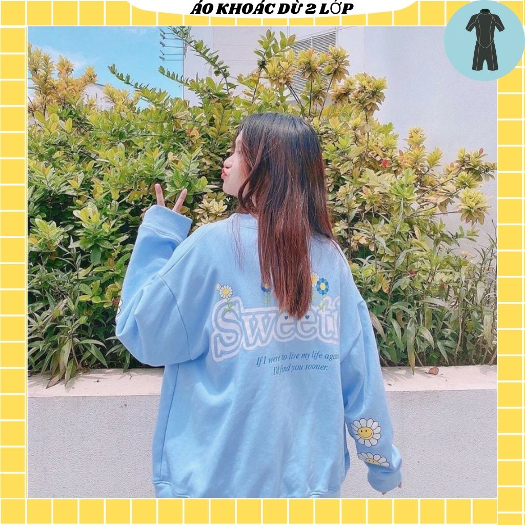 Áo khoác nỉ cadigan nữ,unisex from rộng