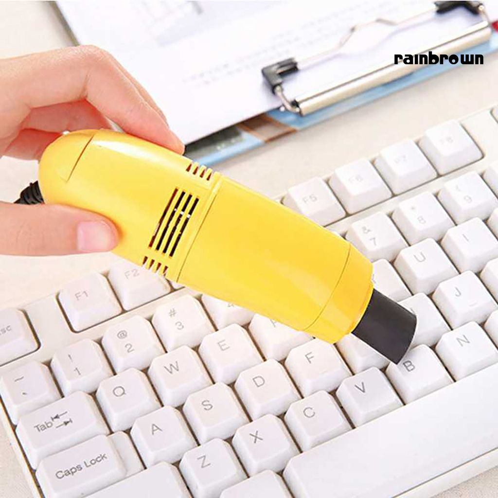 Laptop Brush Practical Convenient 6 Colors USB Keyboard Vacuum Cleaner for Printer /RXDN/