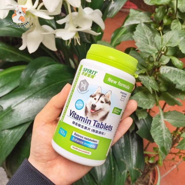 [CHÍNH HÃNG] Viên bổ sung Vitamin cho chó Spirit