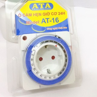 Ổ cắm hẹn giờ cơ ATA AT16