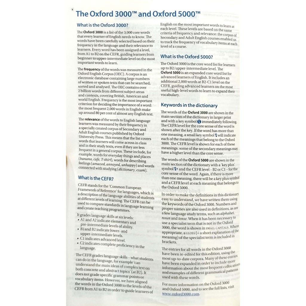 Từ điển: Oxford Advanced Learner's Dictionary - 10th Edition