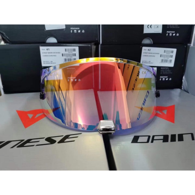 Kính rainbow, tráng gương màu thay thế cho nón fullface HJC Rpha 11/ Rpha 70