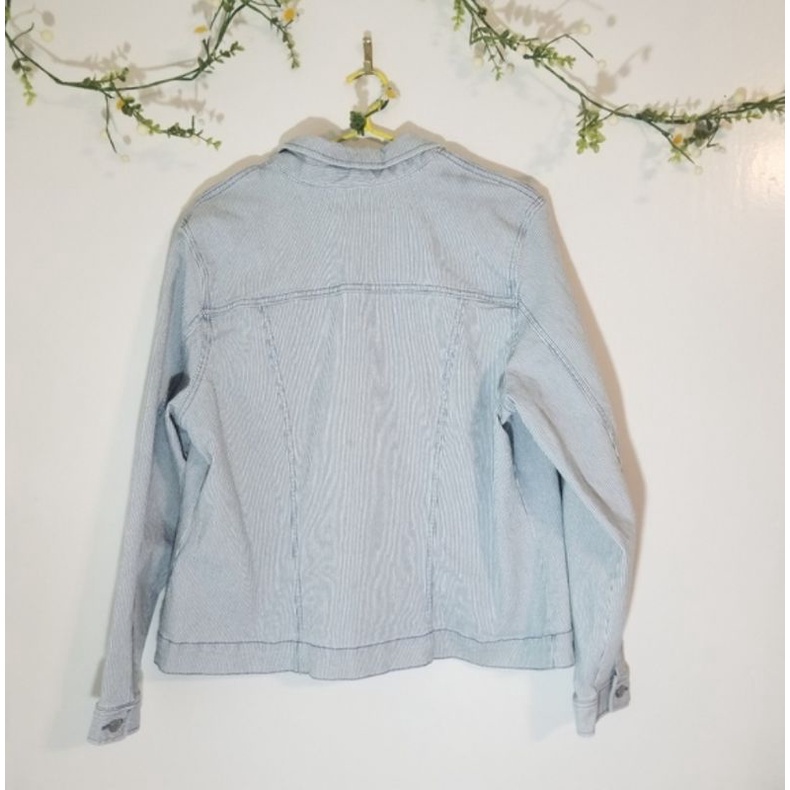 Áo khoác jean sọc