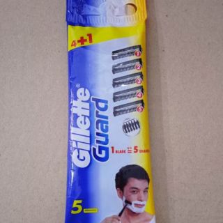 Lưỡi dao cạo Gillette Guard (4+1) cái