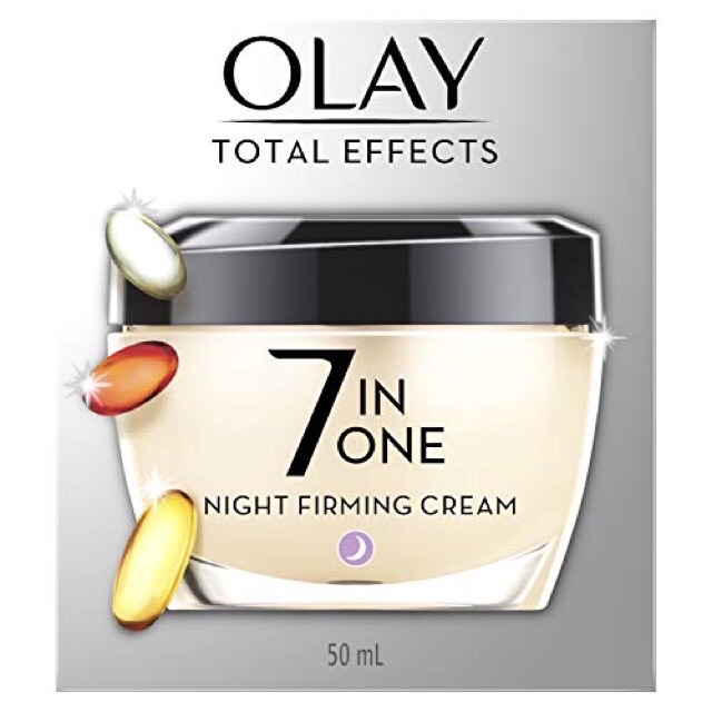 Kem dưỡng chống lão hóa Olay Total Effects Anti – Aging Night Firming Cream 48g