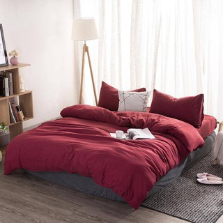 Bộ Chăn Ga Gối Đũi Nhập Khẩu Ga Hàn Quốc (Chát Chọn Mẫu) - hàng uy tín