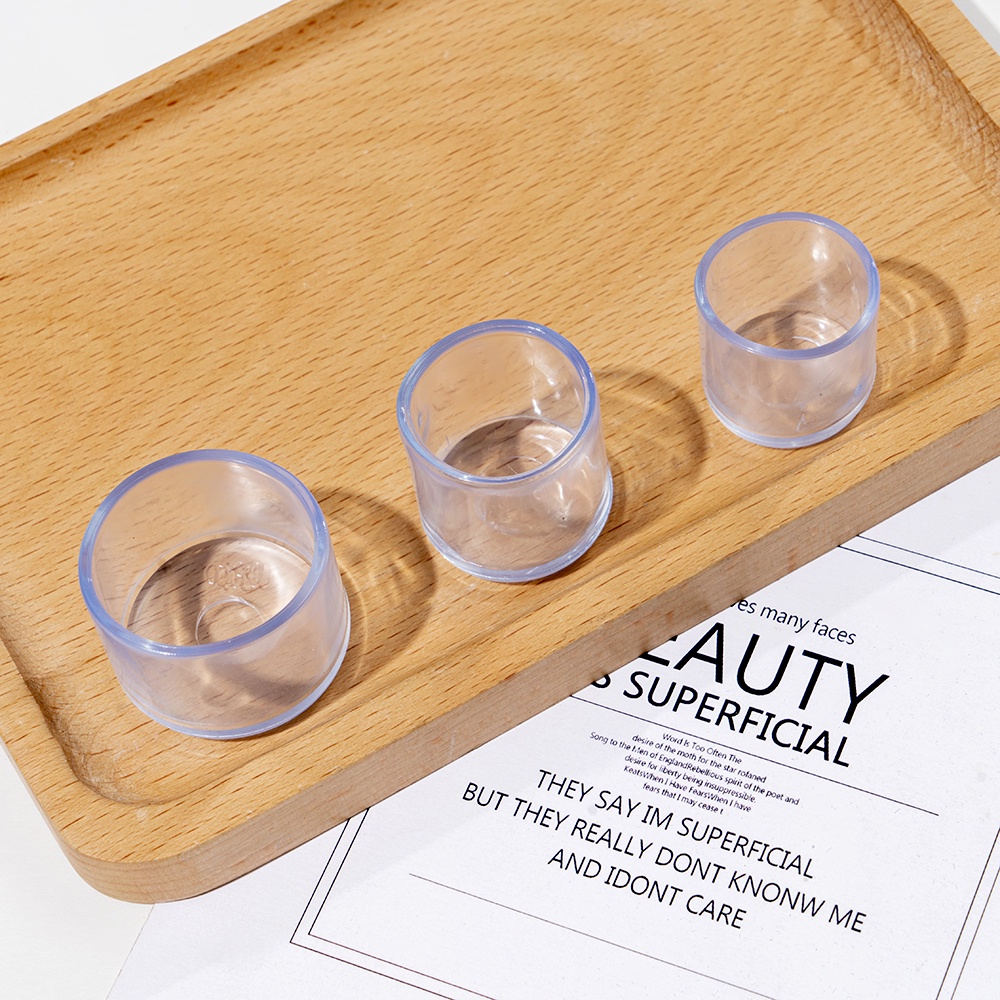 Set 20 Miếng Đệm Bảo Vệ Chân Bàn Ghế Trong Suốt Đa Năng