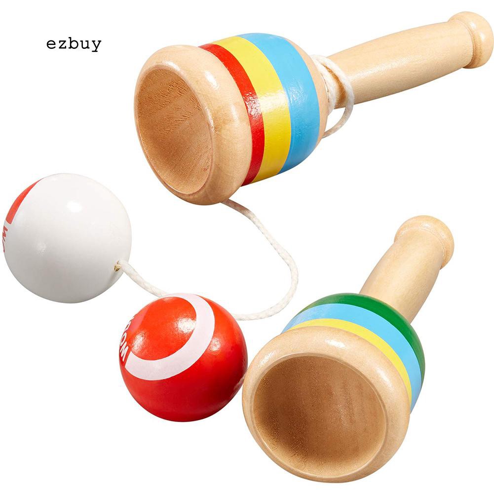 Đồ chơi Kendama bằng gỗ sáng tạo cho bé