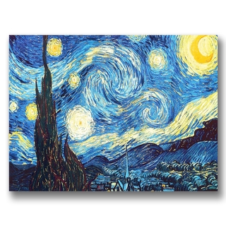 Bộ Tranh Đính Đá 5d Tự Làm Hình Bức Tranh Van Gogh Xza3236Mzs4030